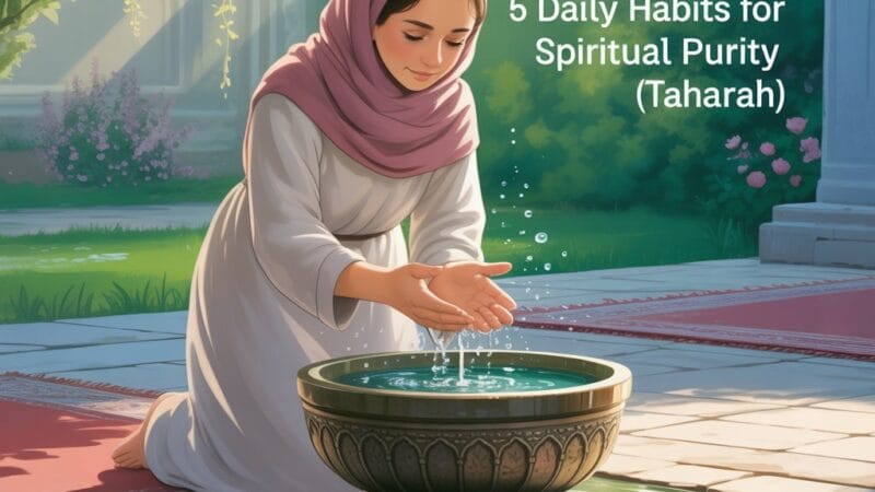 Islamic Cleanliness 5 Daily Habits for Spiritual Purity (Taharah)